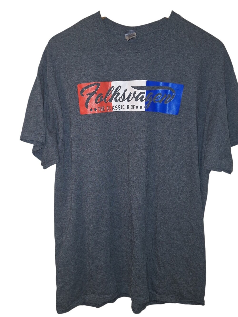 Gildan Heather Gray T‑Shirt with Graphic XL